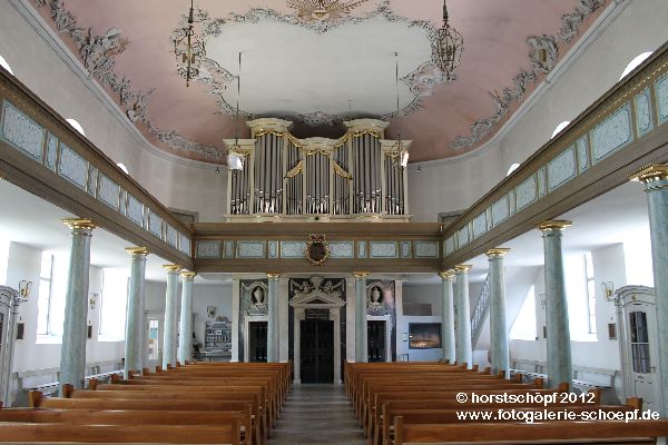 Bayreuth - Schlosskirche Orgel